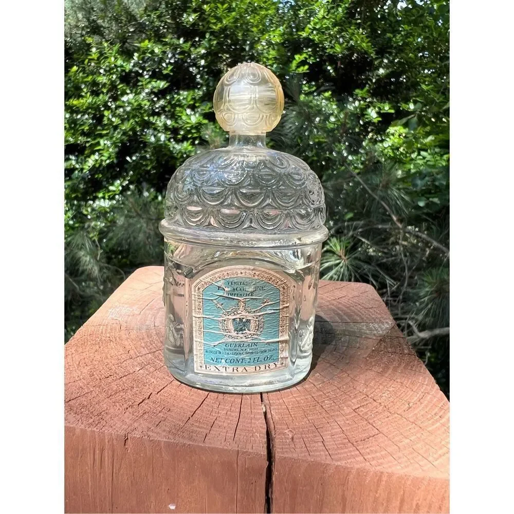 Vintage Guerlain Eau de Cologne Impériale Bee Bottle Extra Dry 2 Fl. Oz. - Picture 1 of 6